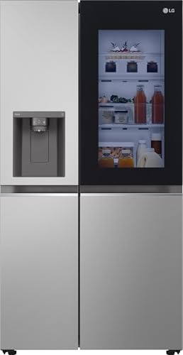 LG GSGV81PYLL Side By Side Kühlschrank 635 L InstaView Total NoFrost Edelstahl