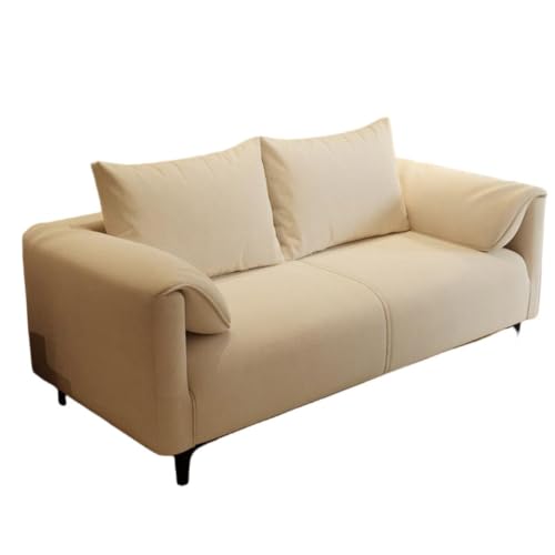 KIBONCY Farbiges Cord-Sofa Mit Massivholzrahmen 200cm