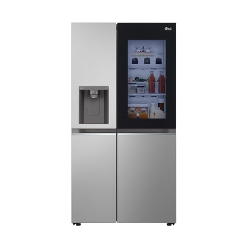 LG GSGV81PYLL Side By Side Kühlschrank 635 L InstaView Total NoFrost Edelstahl