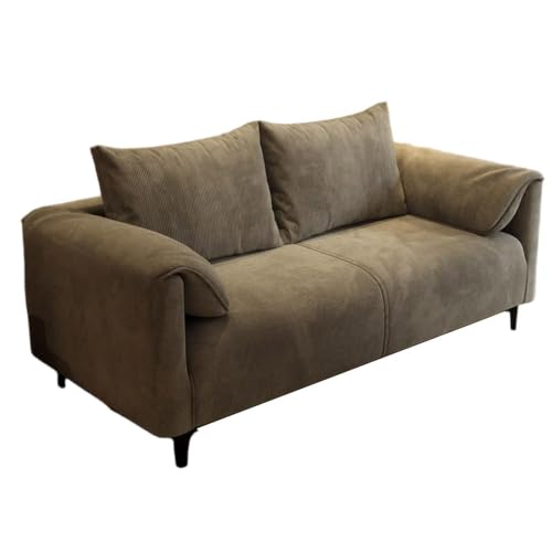 KIBONCY 2-Sitzer Billard Zuschauerstuhl mit Aufbewahrungsschrank PU Leder 150cm