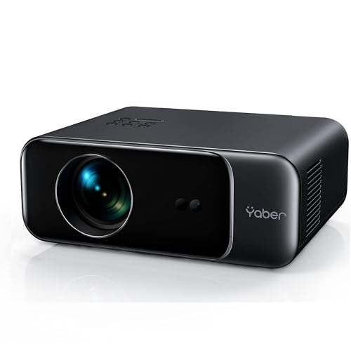 Yaber K300s Beamer 1920x1080 Full HD 150 Zoll Auto-Hindernisvermeidung Schwarz