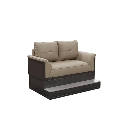 Generisch Billardzimmer Sofa Mit Metall-Fußstütze Massivholzrahmen Polsterstühlen Beistelltisch