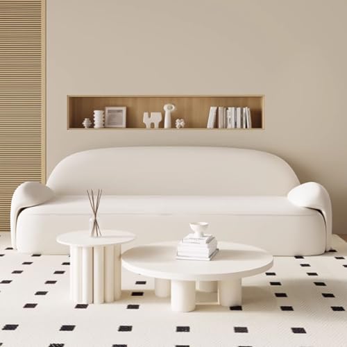 Generisch Einzel-Sofasessel Mit Massivholzrahmen Beige