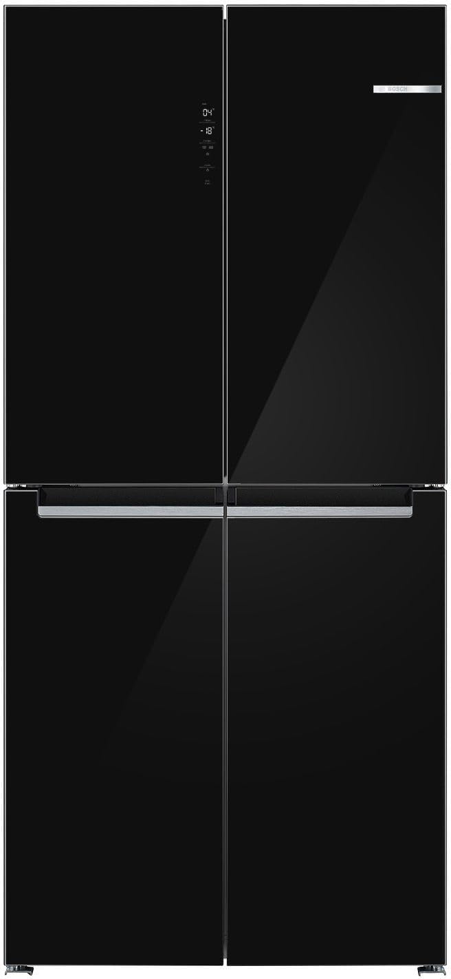 Bosch KMC85LBEA Serie 4 French Door Kühl-Gefrier-Kombination 189,5x85,5 cm 324/223 L NoFrost Schwarz