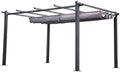Ausziehbare Pergola 3x4 m Beige