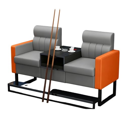 KIBONCY 2-Sitzer Billard Zuschauersofa 30 kg Lederoptik K