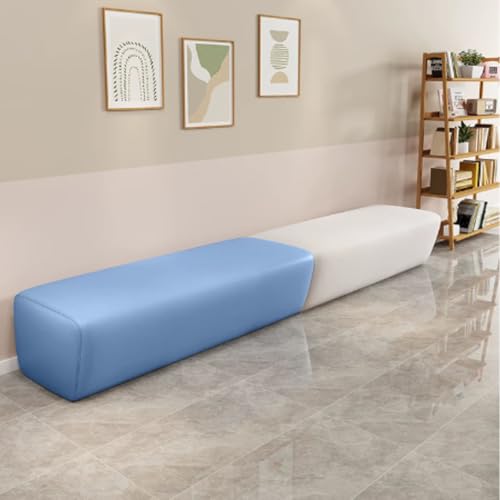 KIBONCY 3-Sitzer Kunstledersofa B 180 cm Hochdichter Schaumstoff