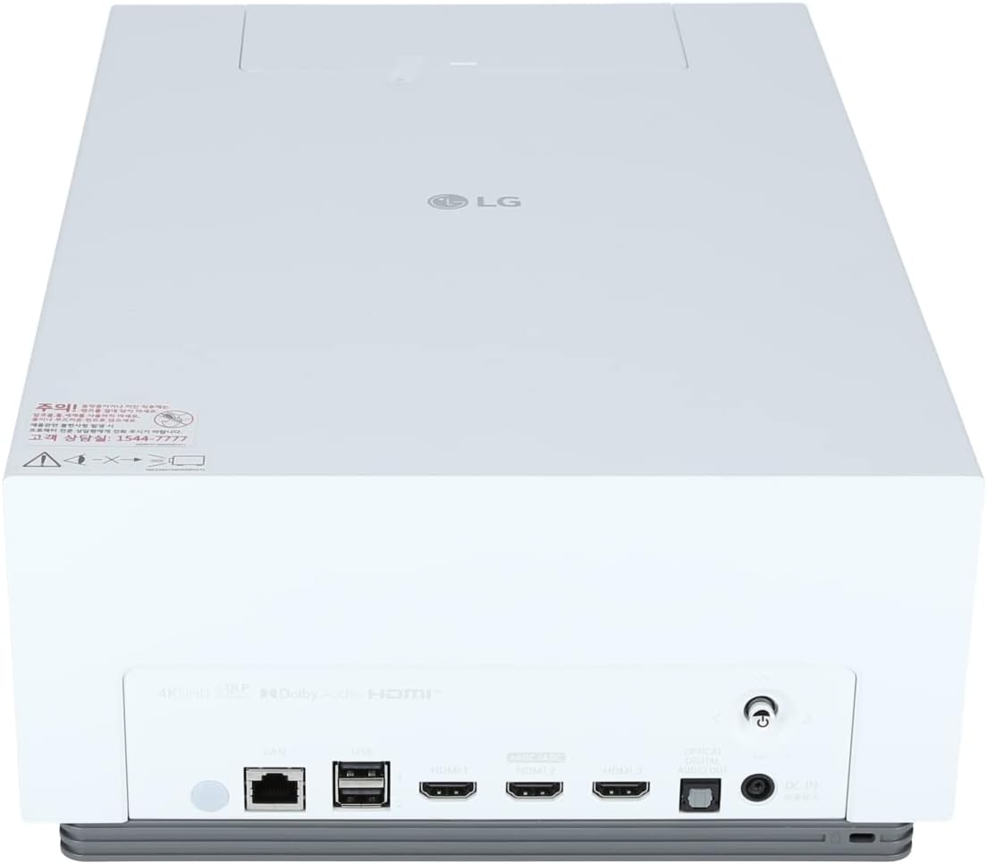 LG HU710PW CineBeam Laser & LED 4K Beamer 2000 Lumen Weiß
