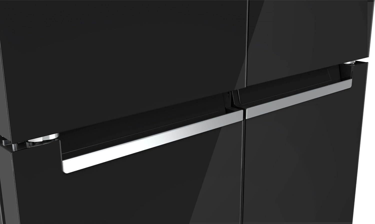 Bosch KMC85LBEA Serie 4 French Door Kühl-Gefrier-Kombination 189,5x85,5 cm 324/223 L NoFrost Schwarz