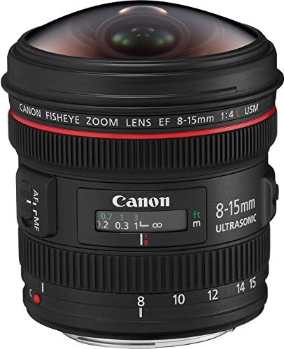Canon EF 8-15mm F4 L Fisheye USM Objektiv Schwarz