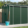 Gartenhaus Aus Verzinktem Stahl 191x725x198 Cm Grün