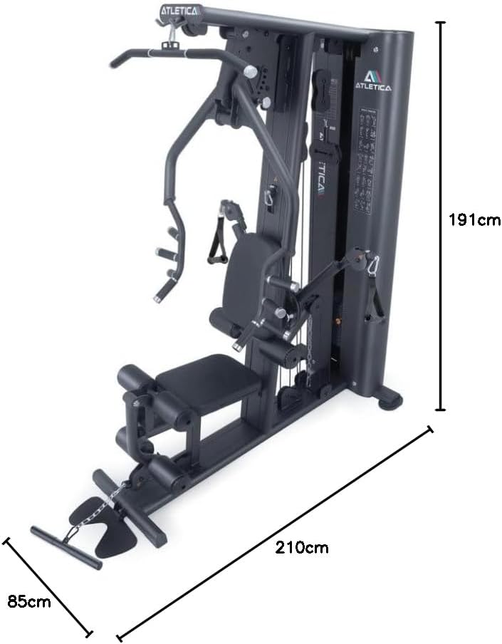 Atletica X-Tron Multigym 90 Kg Steckgewicht Schwarz