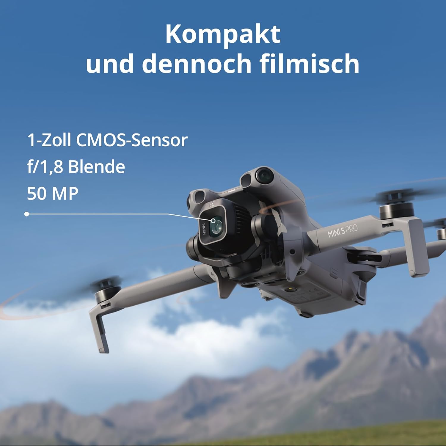 DJI Mini 5 Pro Fly More Combo RC-N3 4K Drohne Schwarz