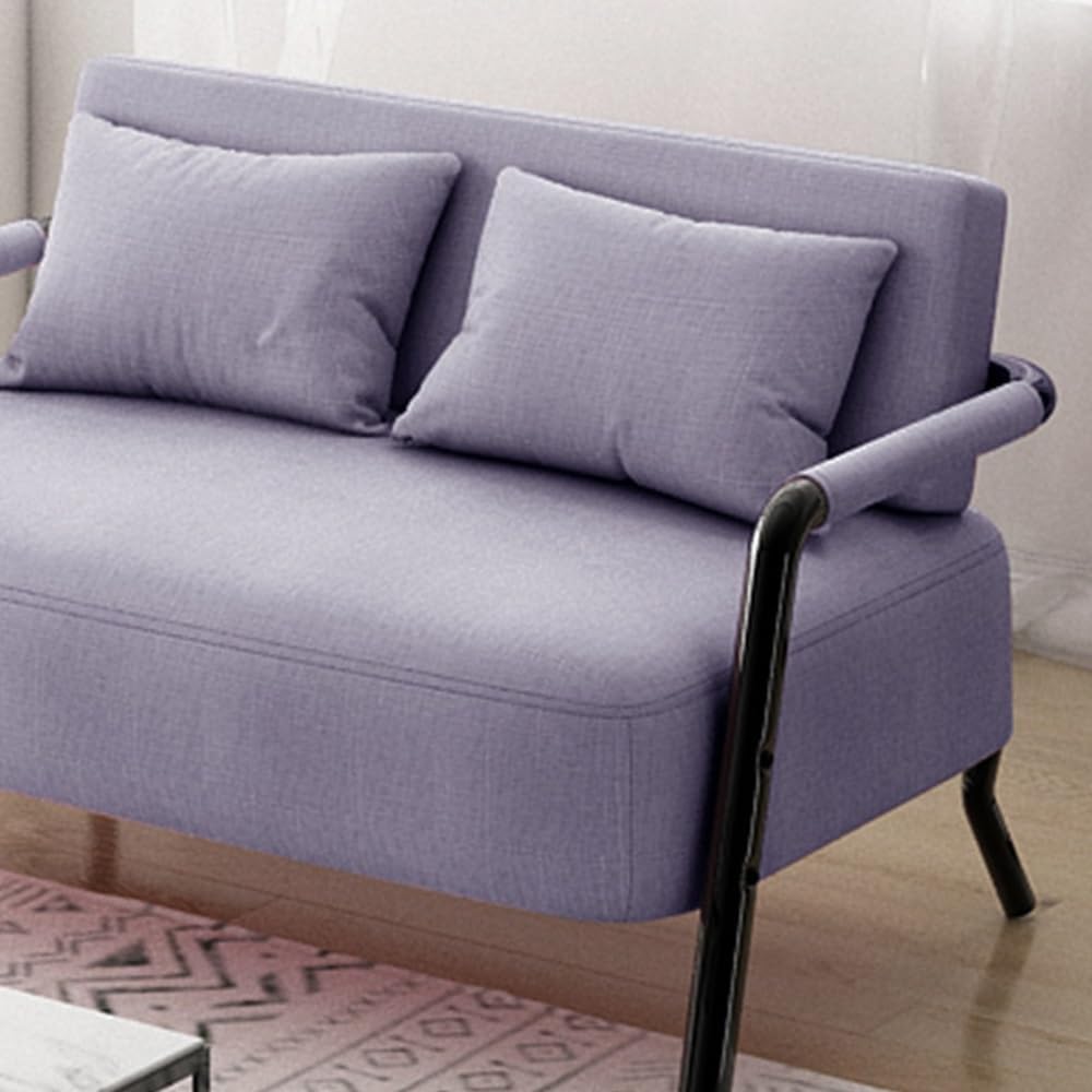 KIBONCY 2-Sitzer Loveseat-Sofa 155 cm Leinenstoff