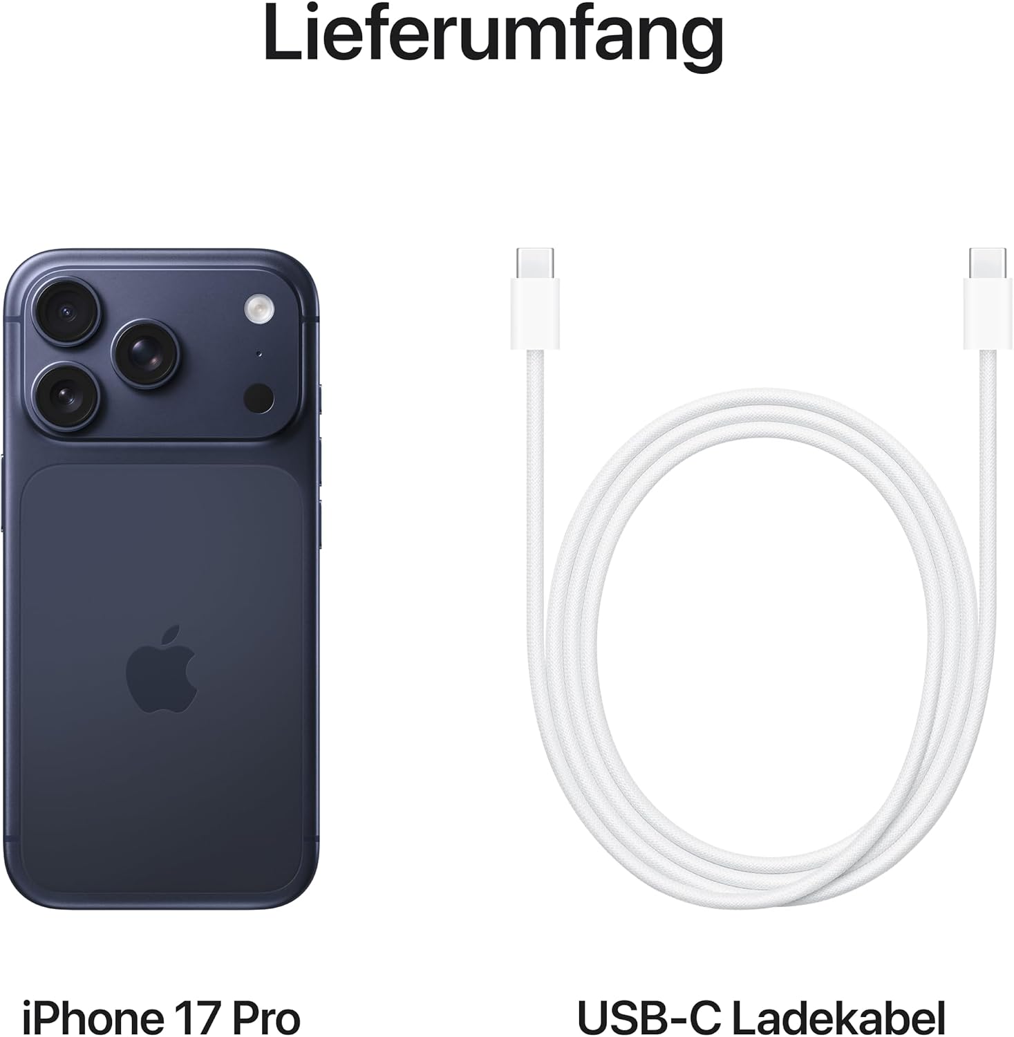 Apple iPhone 17 Pro 256 GB Tiefblau