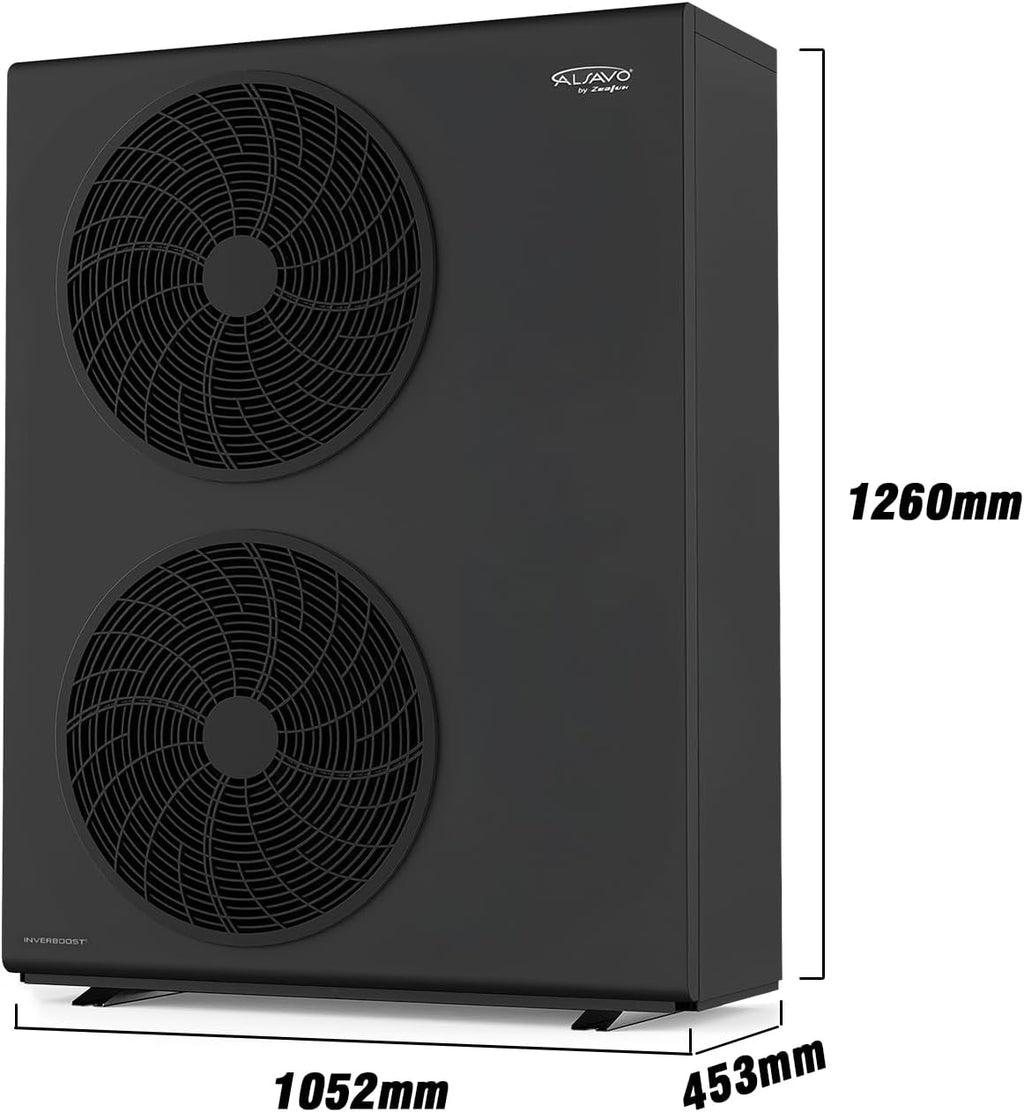 Alsavo Monoblock Luft Wärmepumpe Heat 12it 12 Kw A+++