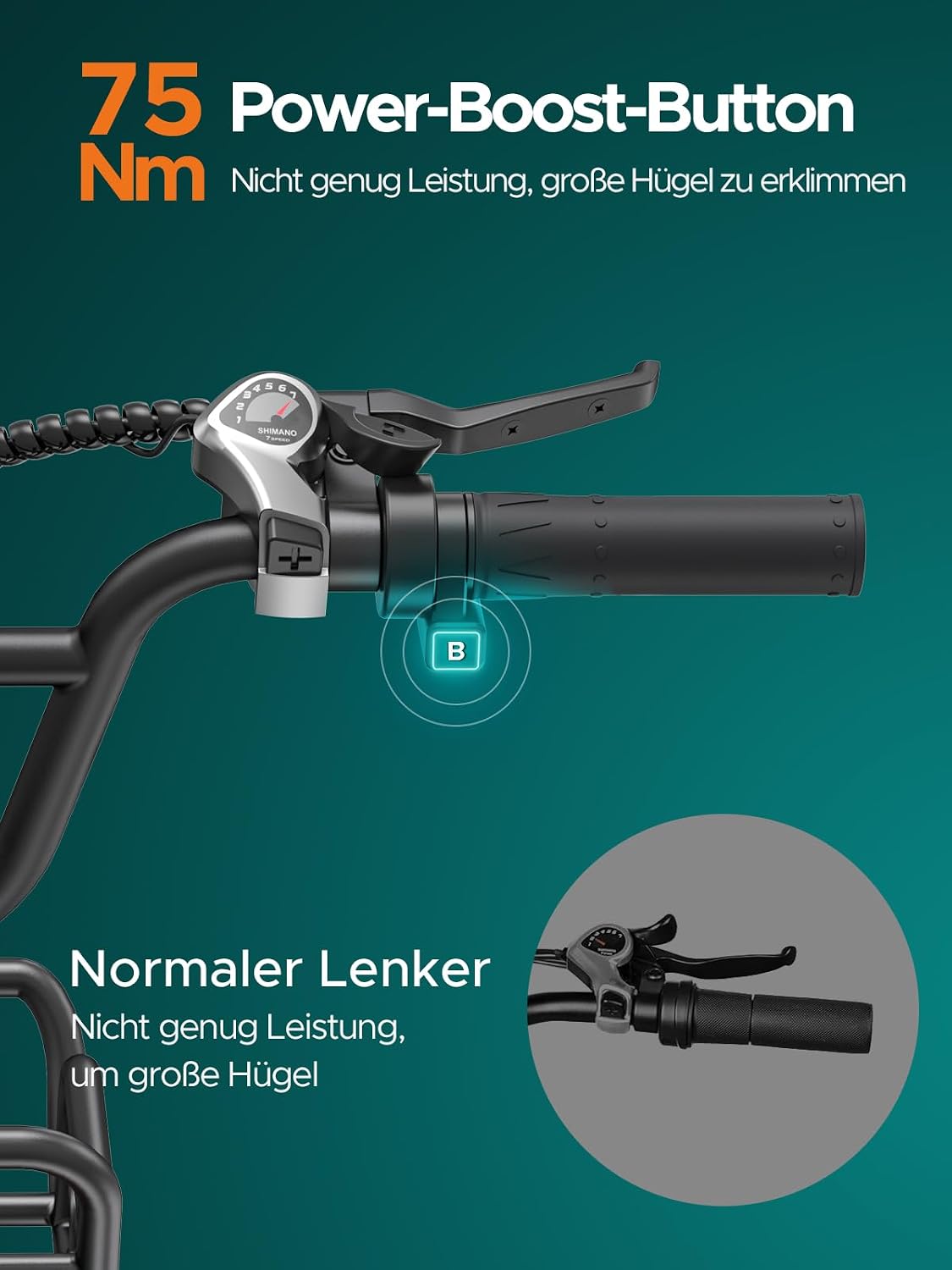 ENGWE L20 Boost E-Bike 48V 13Ah 250W 25km/h Schwarz