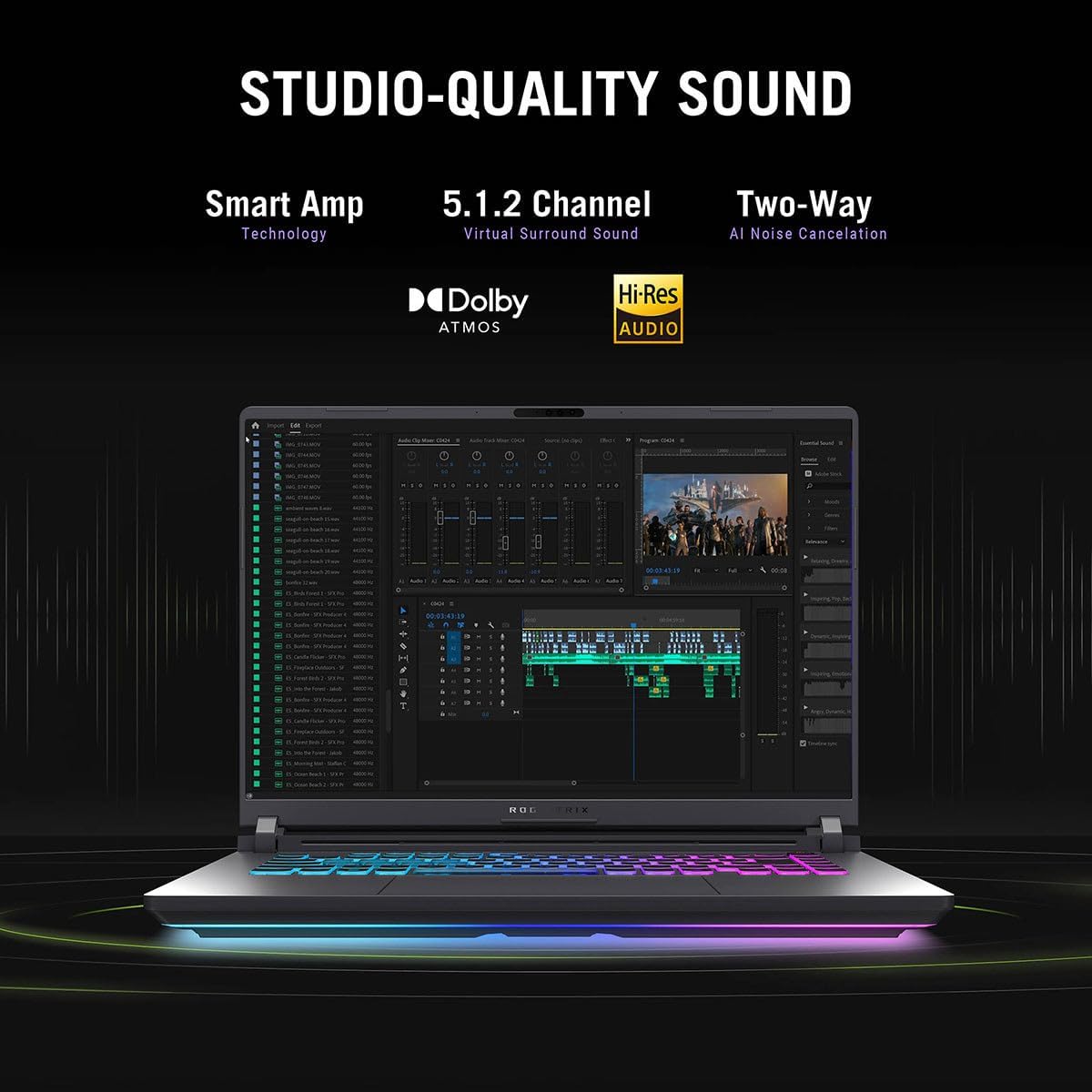 ASUS ROG Strix G16 2025 Gaming Notebook 16 Zoll FHD+ 165Hz Intel Core i5-13450HX RTX 5050 16GB DDR5 1TB SSD