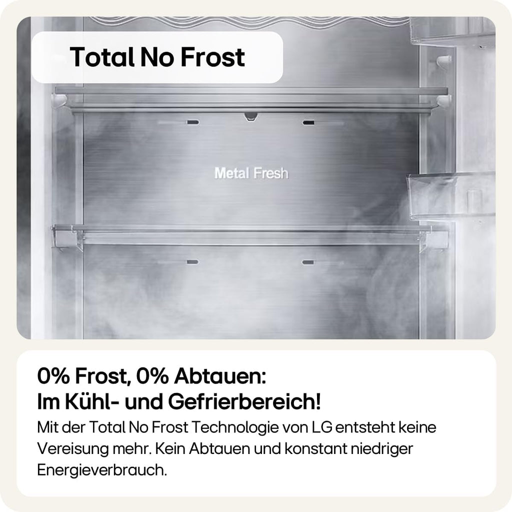 LG GSGV81PYLL Side By Side Kühlschrank 635 L InstaView Total NoFrost Edelstahl