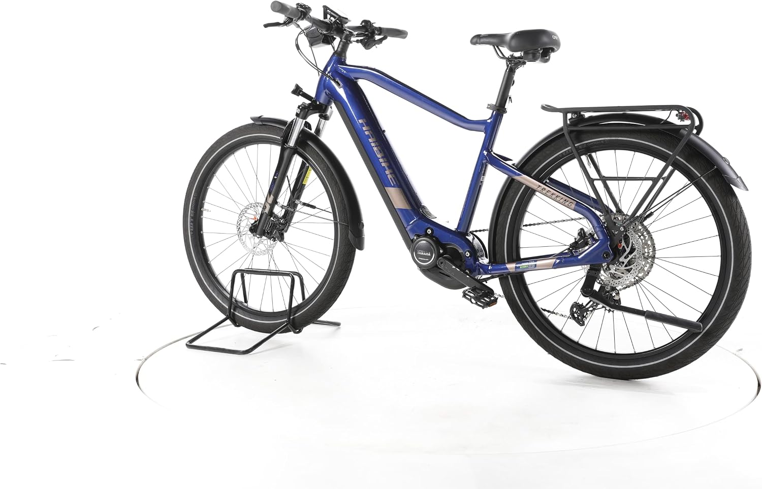 Haibike Trekking 7 E-Bike Herren 27,5 Zoll 48 cm Blau Generalüberholt