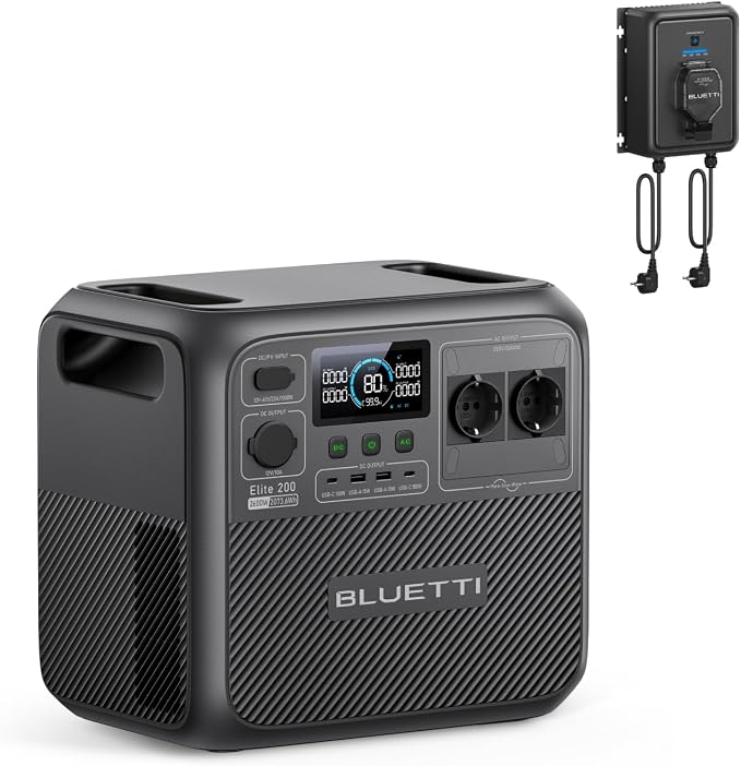 BLUETTI Elite 200 V2 Powerstation 2073,6Wh LFP Solargenerator