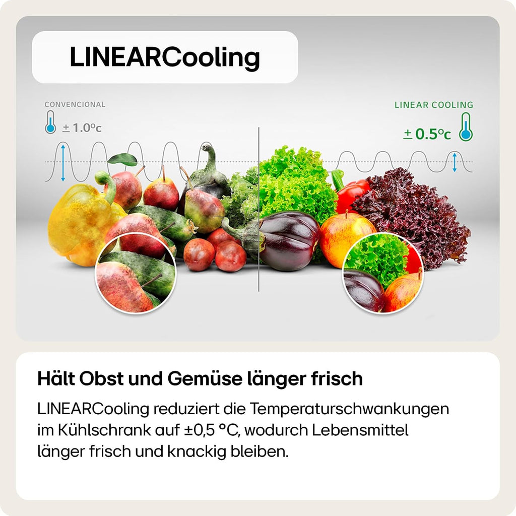 LG GSLC40PYPE Side-by-Side Kühlschrank 638 L Edelstahl