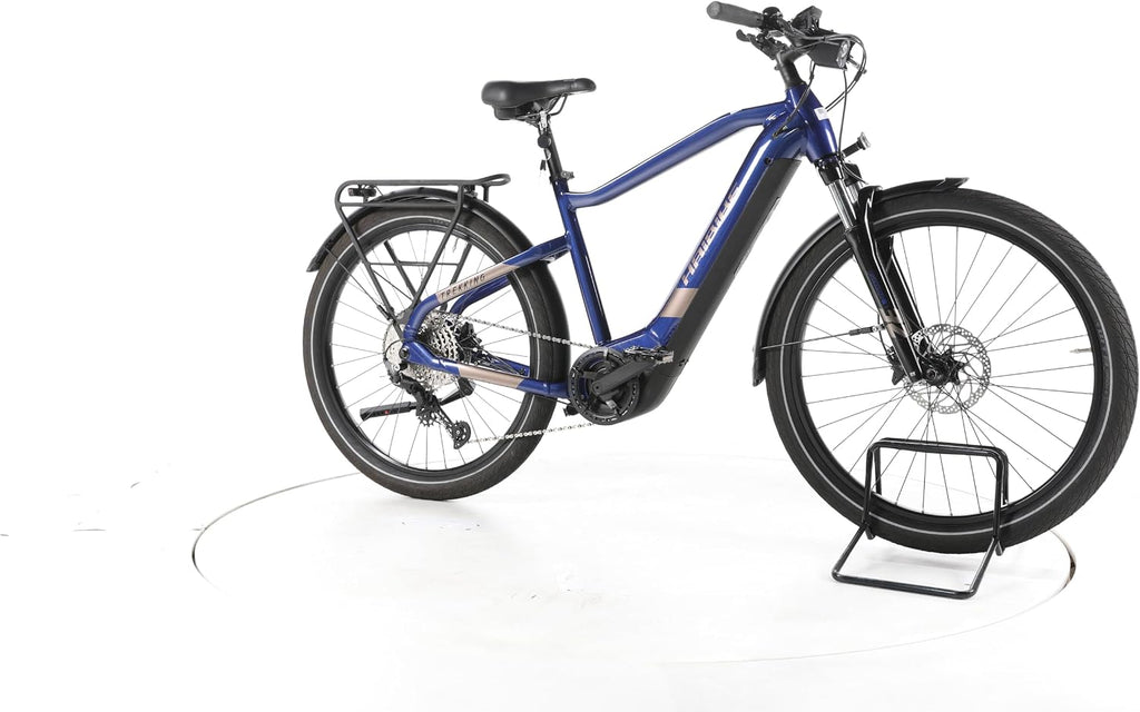 Haibike Trekking 7 E-Bike Herren 27,5 Zoll 48 cm Blau Generalüberholt