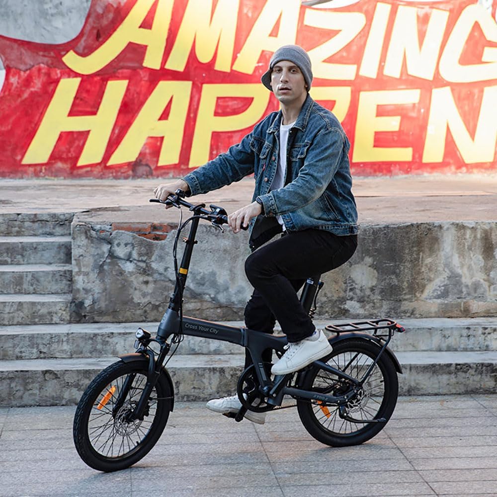 A Dece Oasis Air 20 Pro E-Bike 20 Zoll 250 W Grau