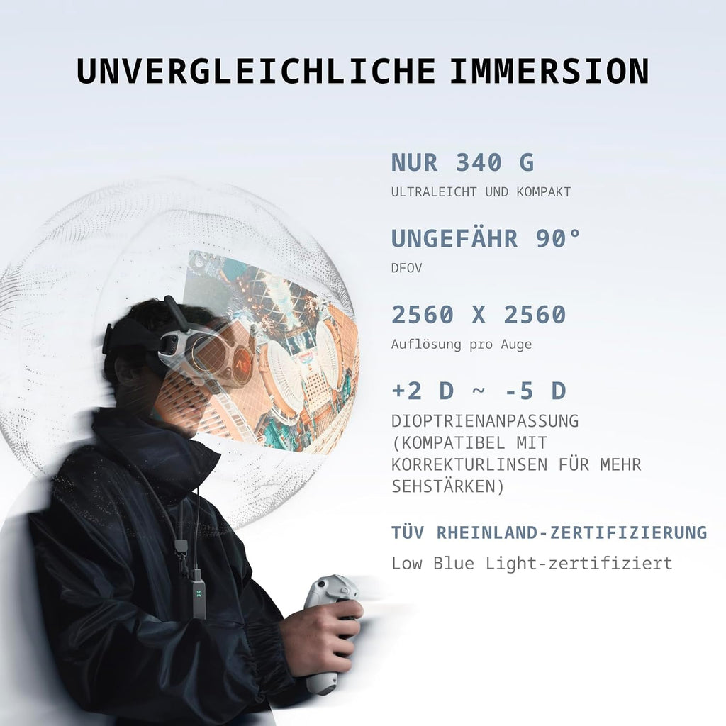 Antigravity A1 Explorer 8K 360° Drohne Weiß