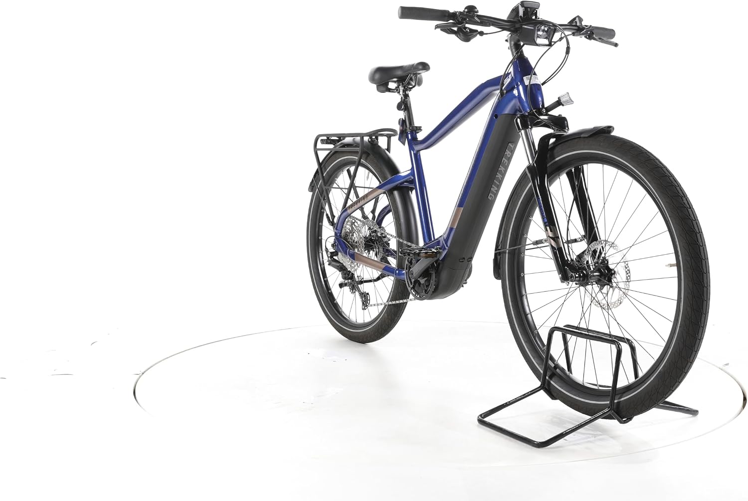 Haibike Trekking 7 E-Bike Herren 27,5 Zoll 48 cm Blau Generalüberholt