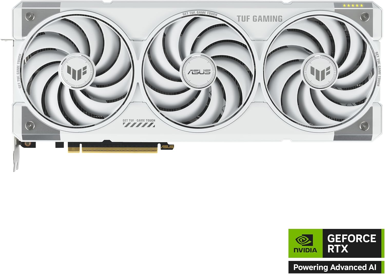 ASUS TUF Gaming GeForce RTX 5070 Ti 16 GB GDDR7 White OC Edition Gaming Grafikkarte