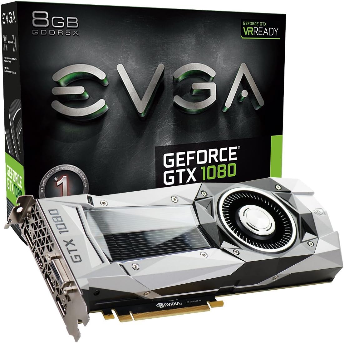 EVGA GeForce GTX 1080 08G-P4-6181-KR 8 GB GDDR5X Grafikkarte