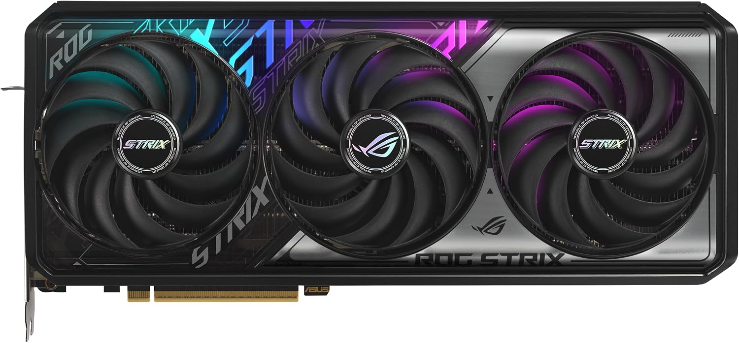 ASUS ROG Strix GeForce RTX 5070 OC Edition 12 GB GDDR7 Gaming Grafikkarte Schwarz