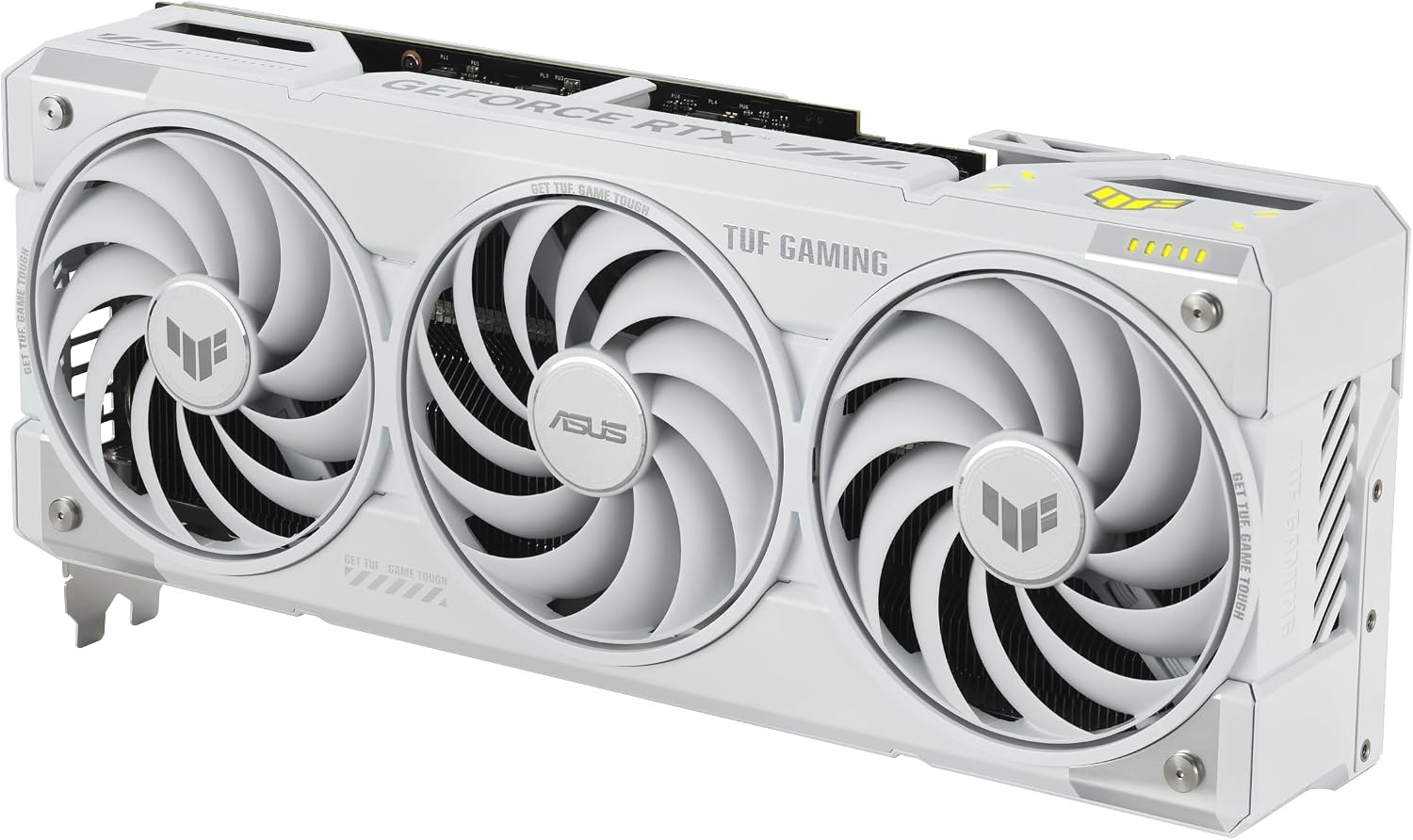 ASUS TUF Gaming GeForce RTX 5070 Ti 16 GB GDDR7 White OC Edition Gaming Grafikkarte