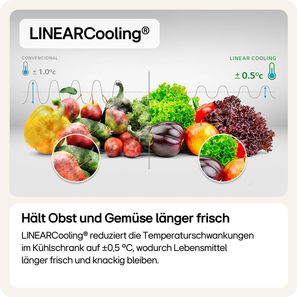 LG GSGV81PYLL Side By Side Kühlschrank 635 L InstaView Total NoFrost Edelstahl