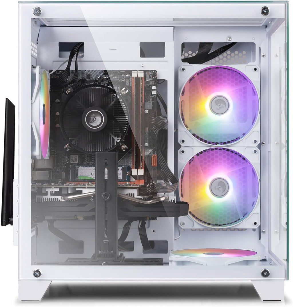 Kroteaup Gaming PC Desktop Intel Core i5 3.6 GHz 16 GB RAM 512 GB SSD Radeon RX 560 4G Windows 11