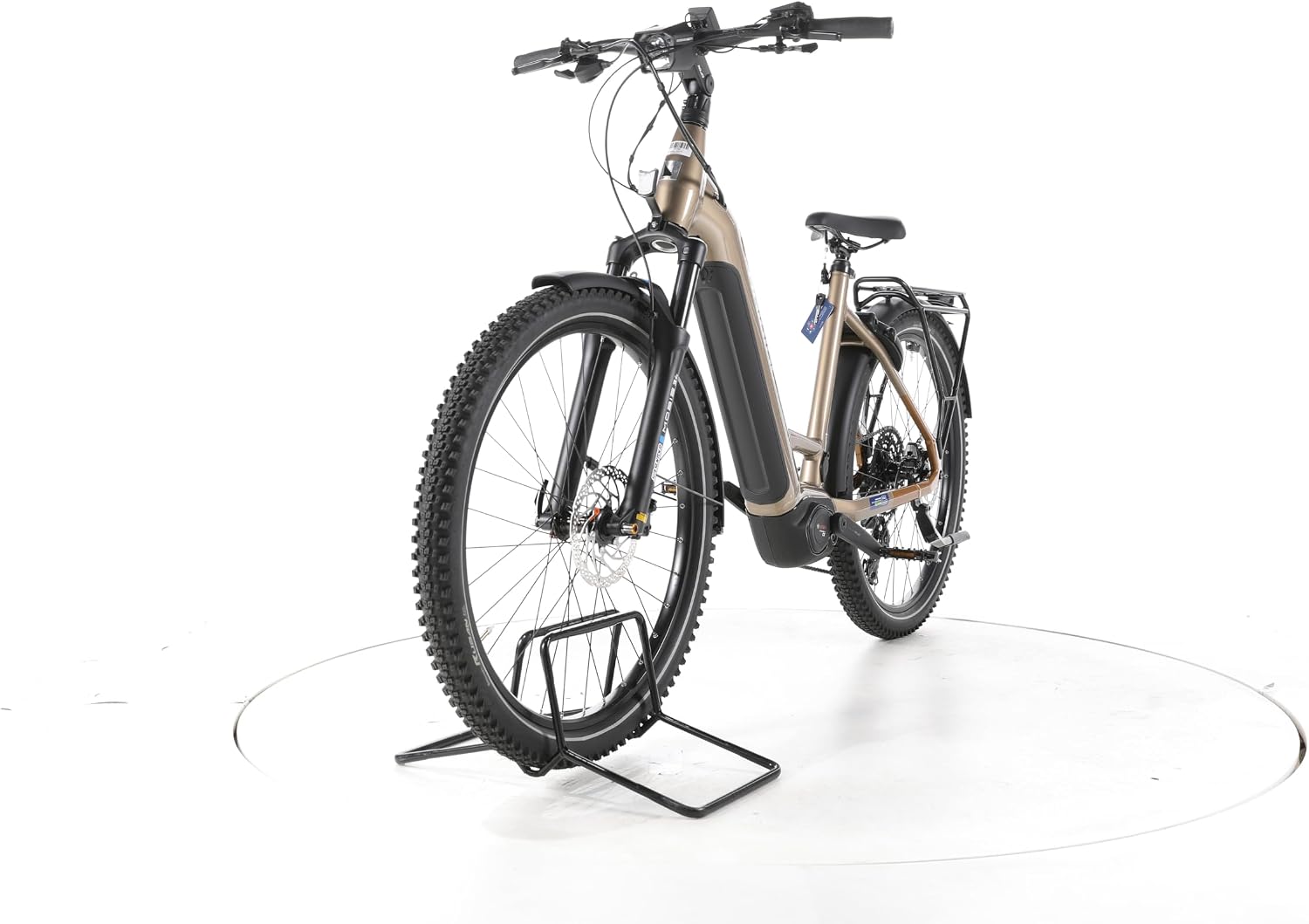 Haibike Trekking 6.5 E-Bike 27,5 Zoll Bosch 120 Nm 600 Wh 10-Gang Beige
