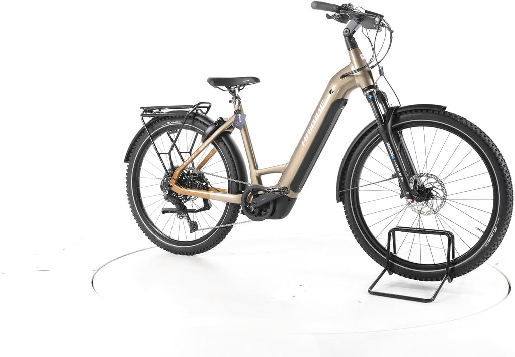 Haibike Trekking 6.5 E-Bike 27,5 Zoll Bosch 120 Nm 600 Wh 10-Gang Beige