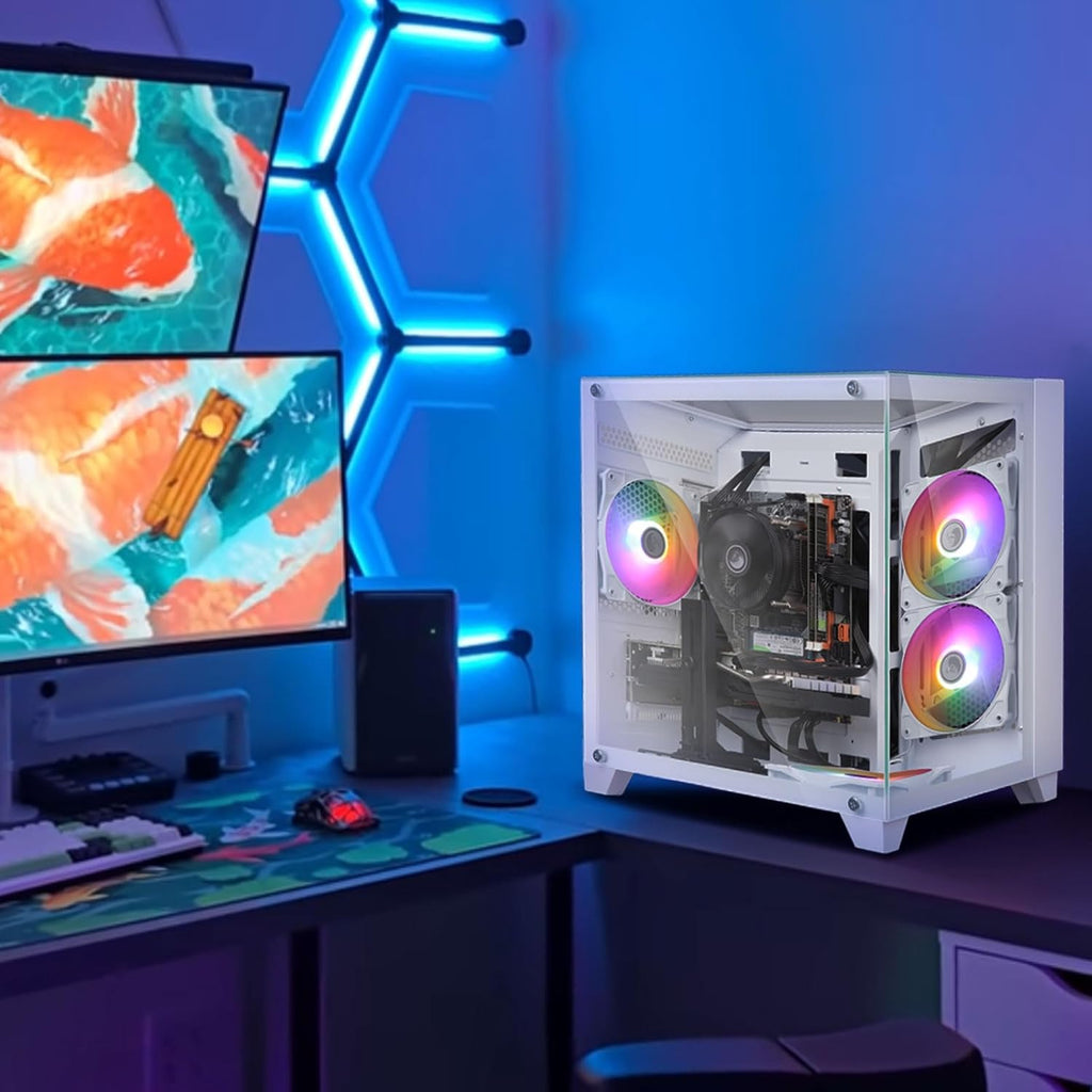 Kroteaup Gaming PC Desktop Intel Core i5 3.6 GHz 16 GB RAM 512 GB SSD Radeon RX 560 4G Windows 11