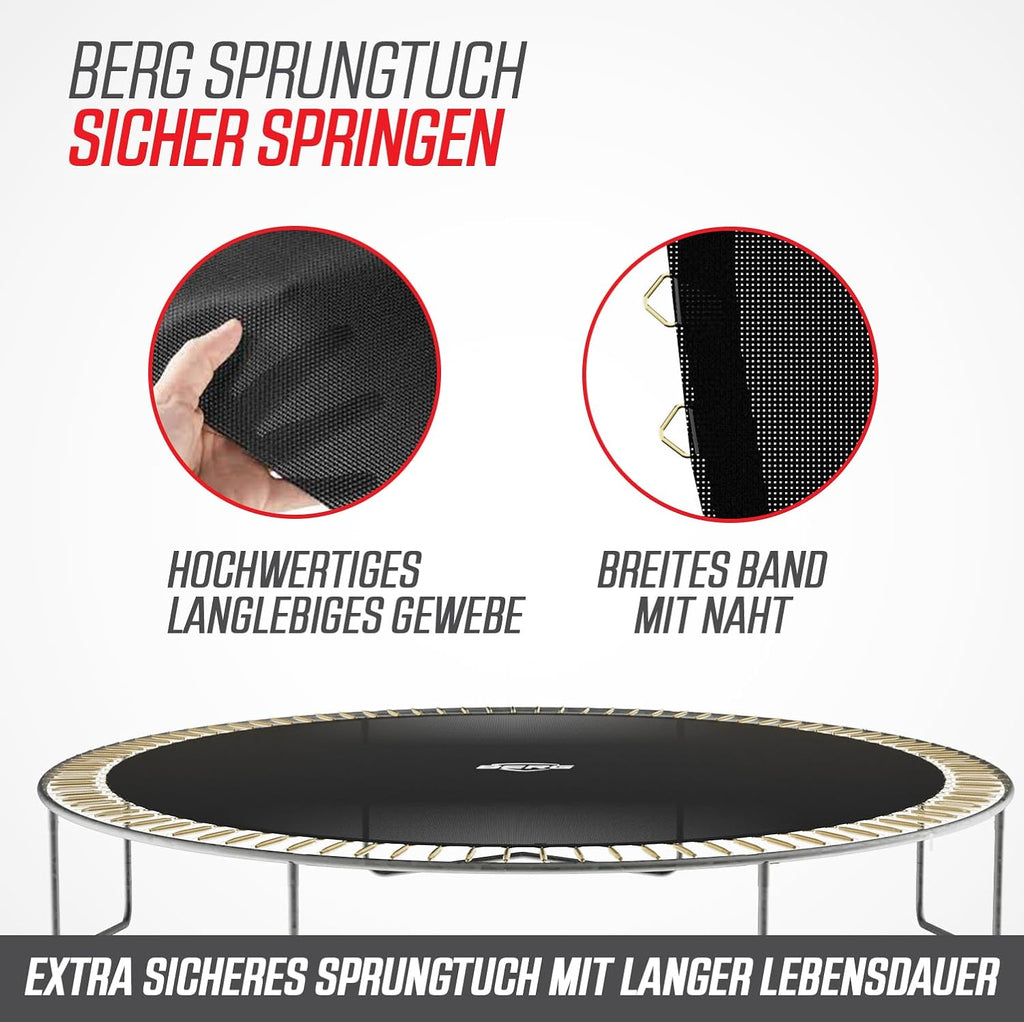 BERG Grand Favorit Regular Oval Trampolin 520 cm Grün