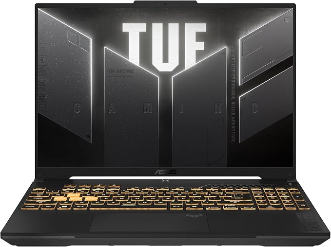 ASUS TUF Gaming F16 FX607VU-SS53 40.6 cm FHD+ 144Hz IPS-Level 16:10 Intel Core 5 210H RTX 4050 16 GB DDR5 512 GB SSD Win11 Mecha Gray