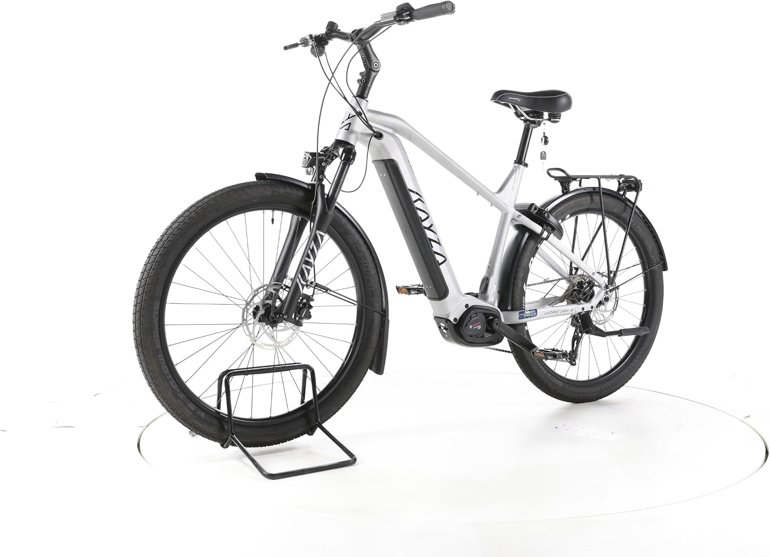 KAYZA Hydric Dry 6 Trekking E-Bike 27,5 Zoll Weiß 52 cm