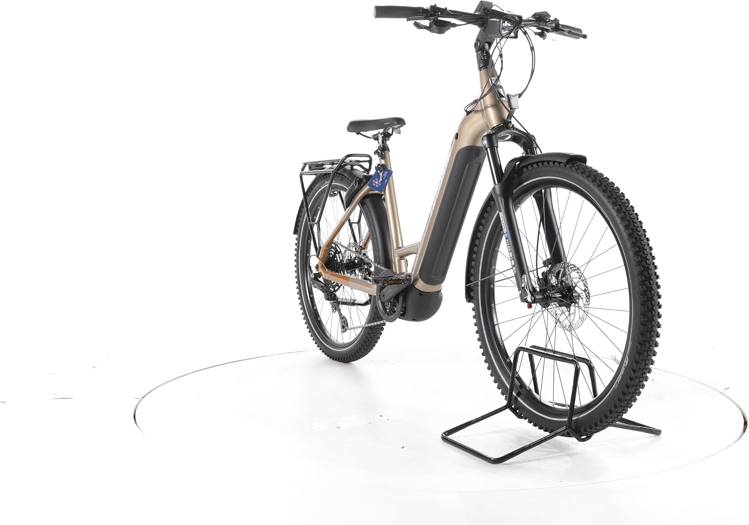 Haibike Trekking 6.5 E-Bike 27,5 Zoll Bosch 120 Nm 600 Wh 10-Gang Beige