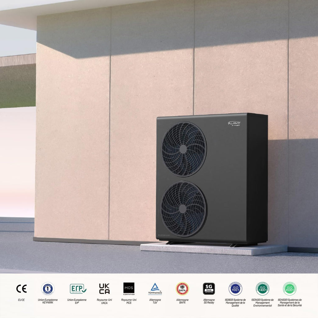 Alsavo Monoblock Luft Wärmepumpe Heat 12it 12 Kw A+++