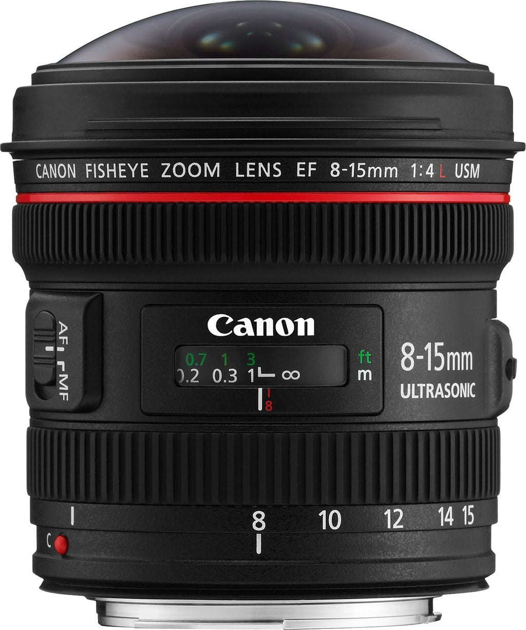 Canon EF 8-15mm F4 L Fisheye USM Objektiv Schwarz