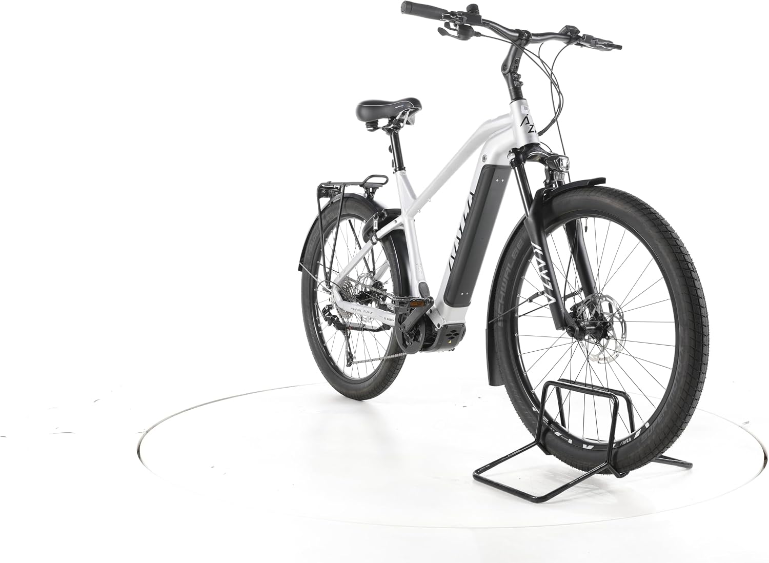 KAYZA Hydric Dry 6 Trekking E-Bike 27,5 Zoll Weiß 52 cm