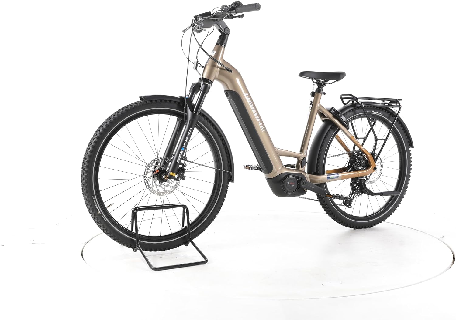 Haibike Trekking 6.5 E-Bike 27,5 Zoll Bosch 120 Nm 600 Wh 10-Gang Beige