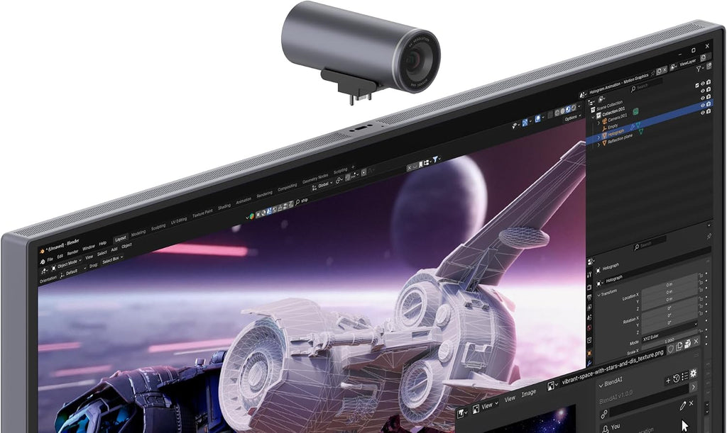 Lenovo Yoga Pro 27UD-10 26.5 Zoll QD-OLED 4K Monitor 120Hz 0.03ms HDMI 2.1 USB-C Schwarz