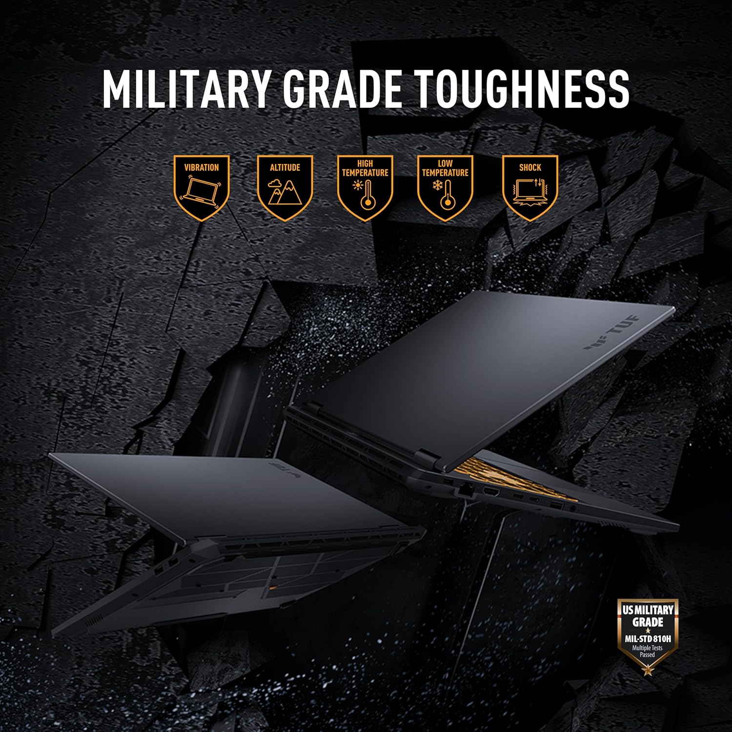 ASUS TUF Gaming F16 2025 16 Zoll FHD+ 165Hz IPS Gaming Laptop Core i7-14650HX RTX 5050 16GB DDR5 1TB SSD