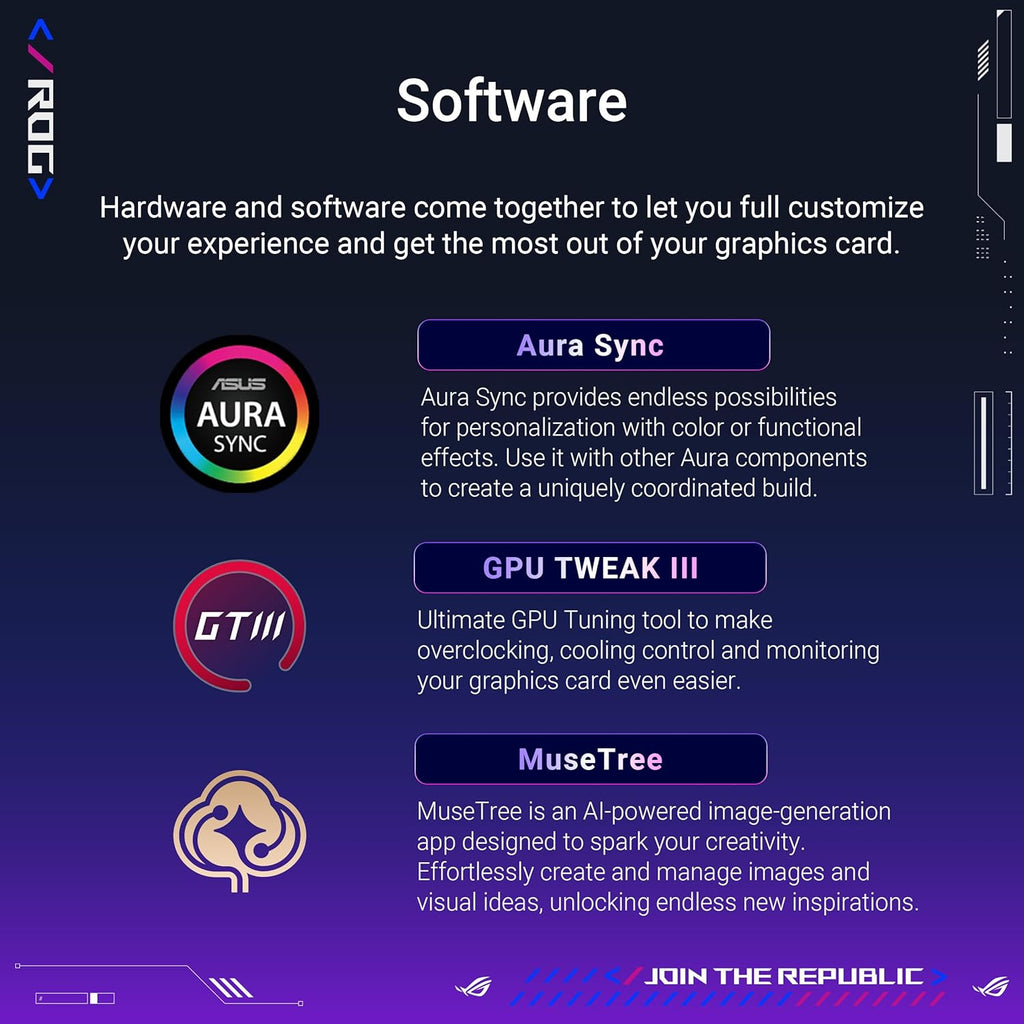 ASUS ROG Astral GeForce RTX 5080 16 GB GDDR7 OC Edition Gaming Grafikkarte Schwarz